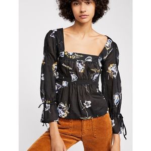 Floral printed blouse